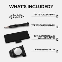 AirTag Money Clip - Black