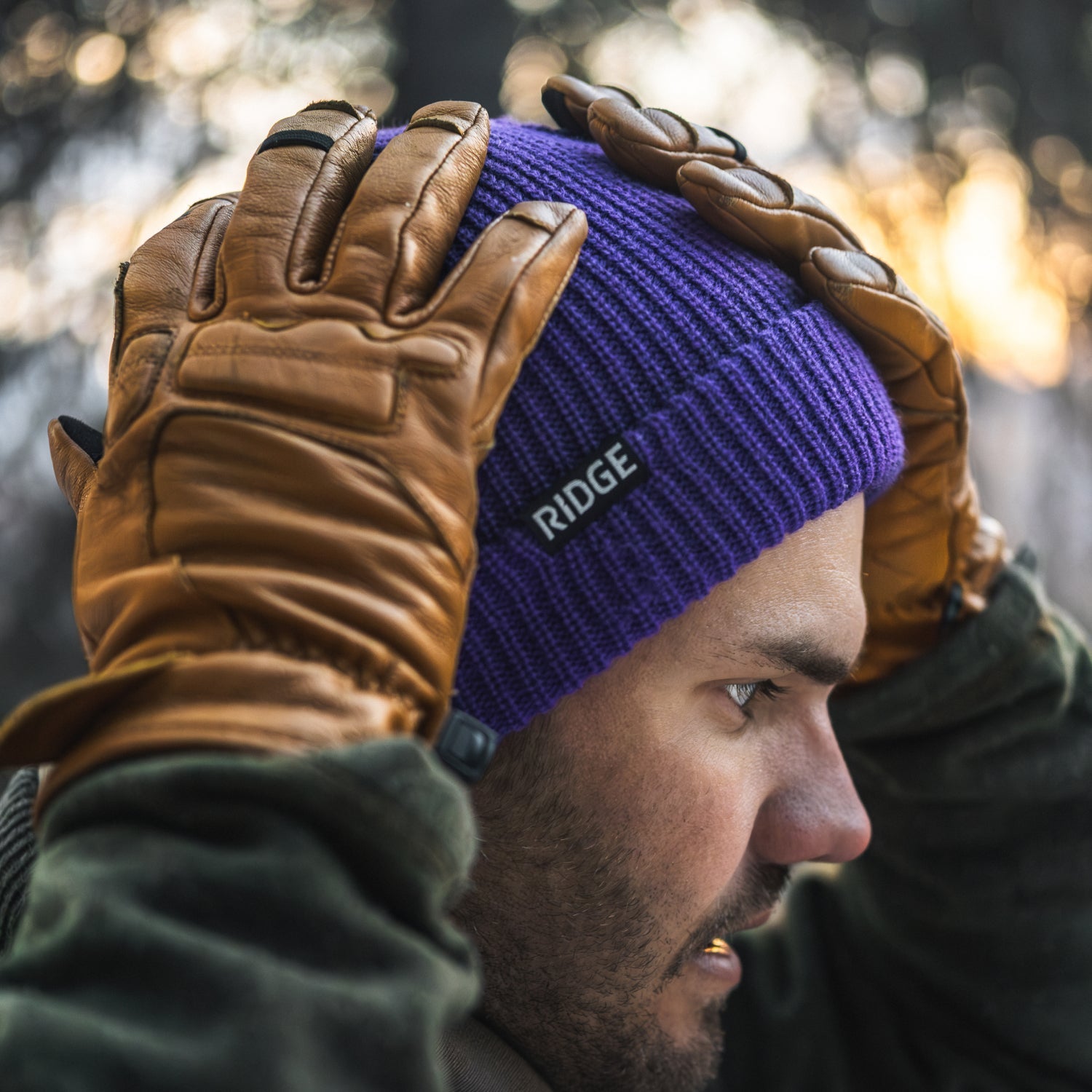 Classic Cuffed Beanie - Alaska Twilight