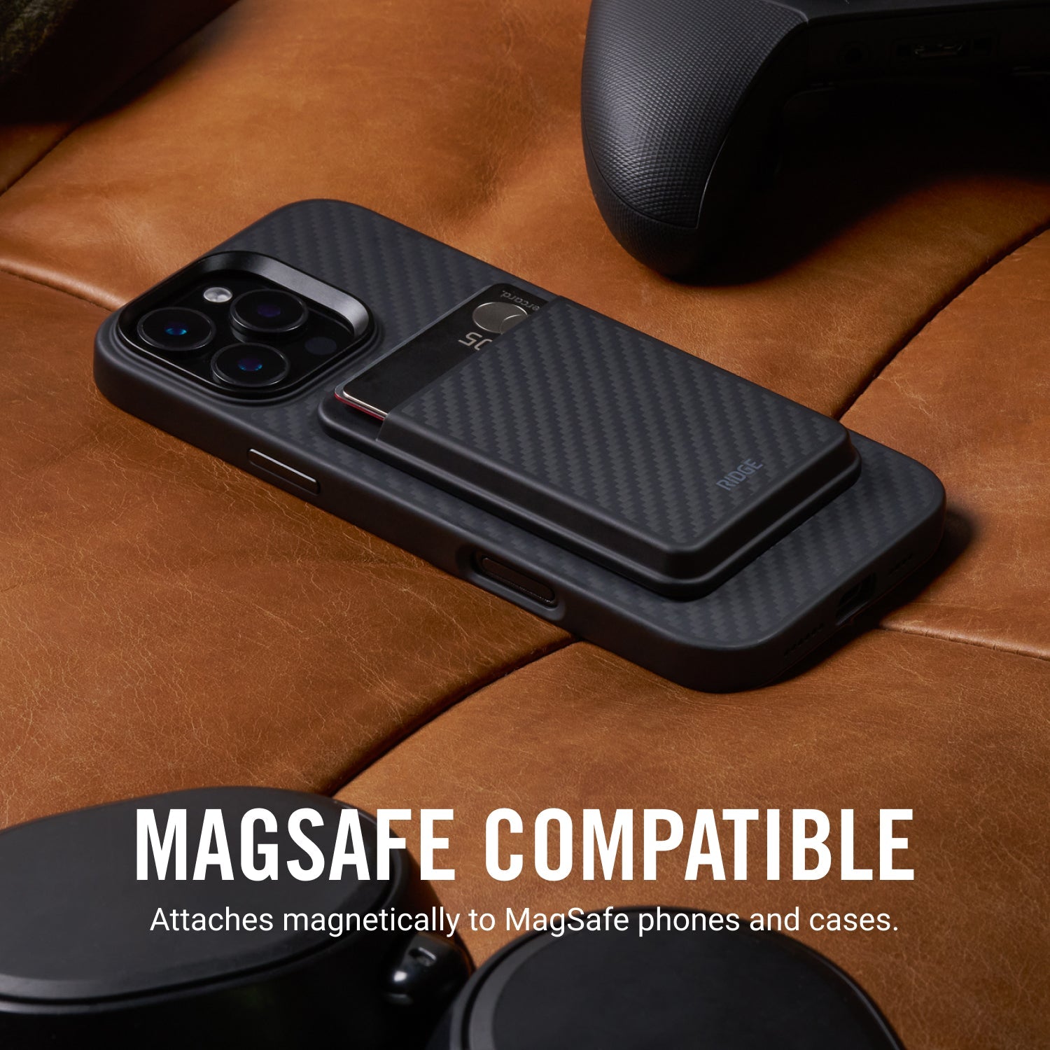 MagSafe Cardholder - Carbon Fiber 3K