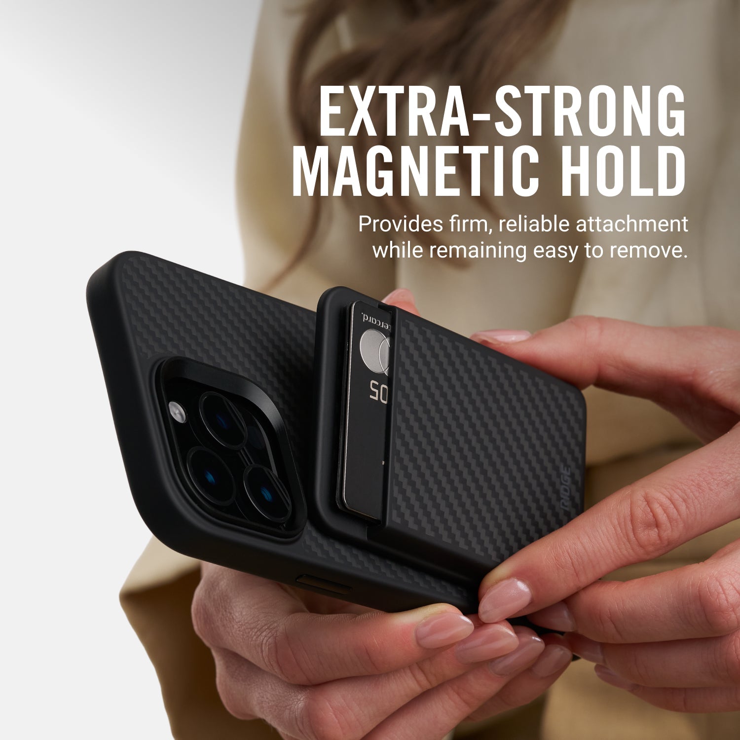 MagSafe Cardholder - Carbon Fiber 3K