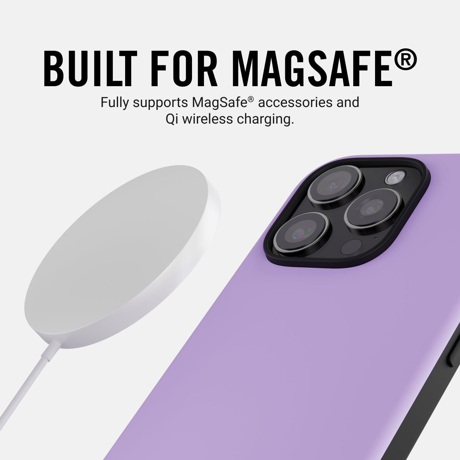 Everyday Charging Kit - iPhone 16 Pro - Lavender