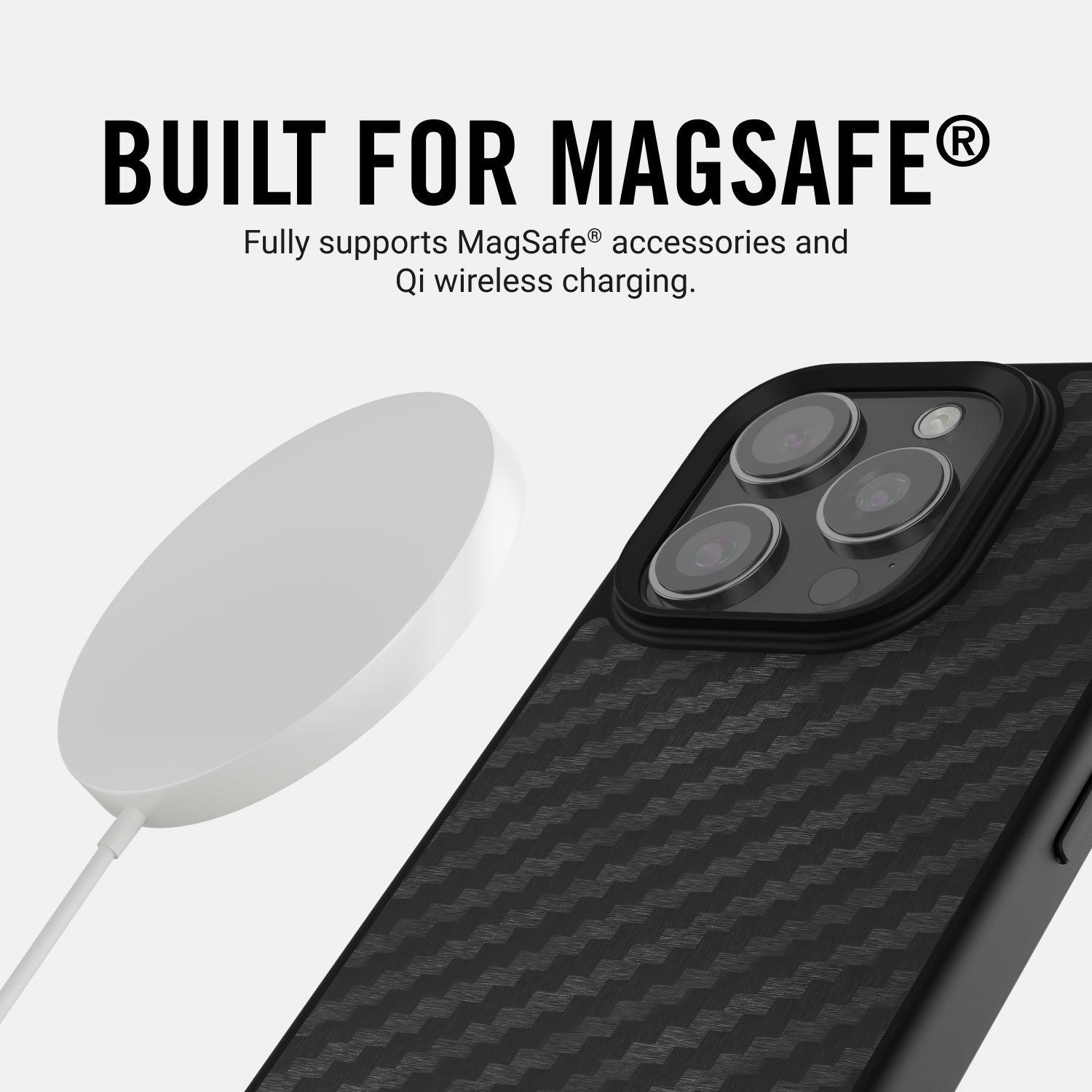 Everyday Phone Case - iPhone 16 Pro - Carbon