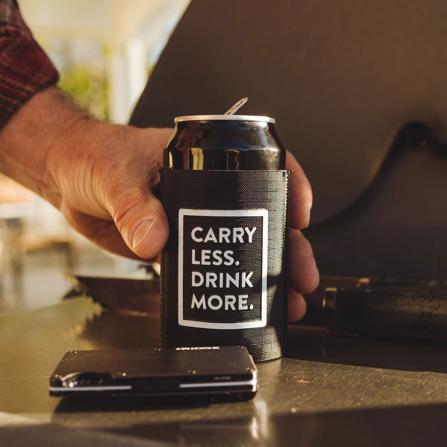 Ripstop Drink Sleeve - Black